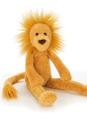 RARE Retired Jellycat Pitterpat Lion - Like New